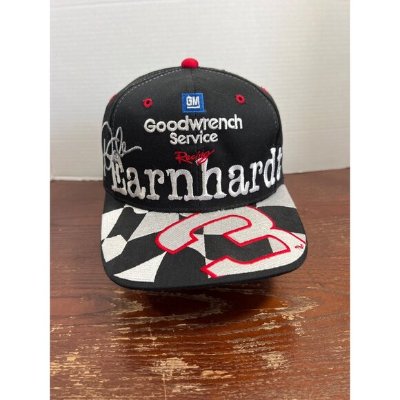 Vintage Chase Authentics Dale Earnhardt Racing Snapback Hat X3 - Picture 1 of 5